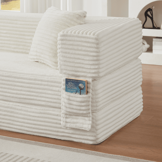 Sofá-Cama Modular 3 Lugares Veludo Tatami NEXUSVORN Sofá-Cama Modular 3 Lugares Veludo Tatami NEXUSVORN
