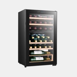 Cave de Vinho CLIMADIFF CEPAGE33DZ (33 Garrafas - 2 zonas - Preto)