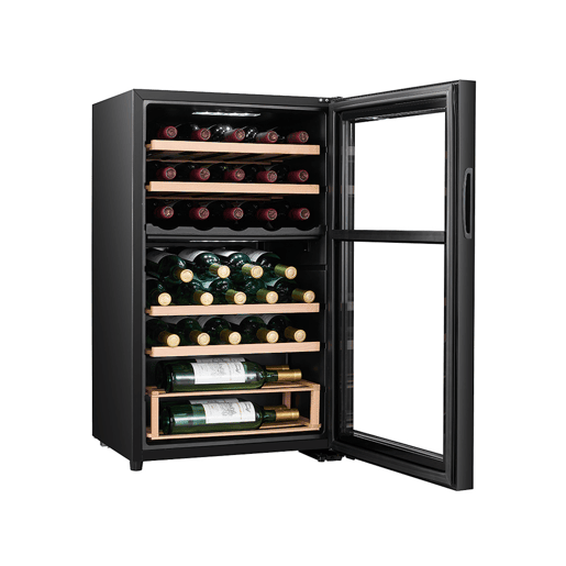 Cave de Vinho CLIMADIFF CEPAGE33DZ (33 Garrafas - 2 zonas - Preto) Cave de Vinho CLIMADIFF CEPAGE33DZ (33 Garrafas - 2 zonas - Preto)