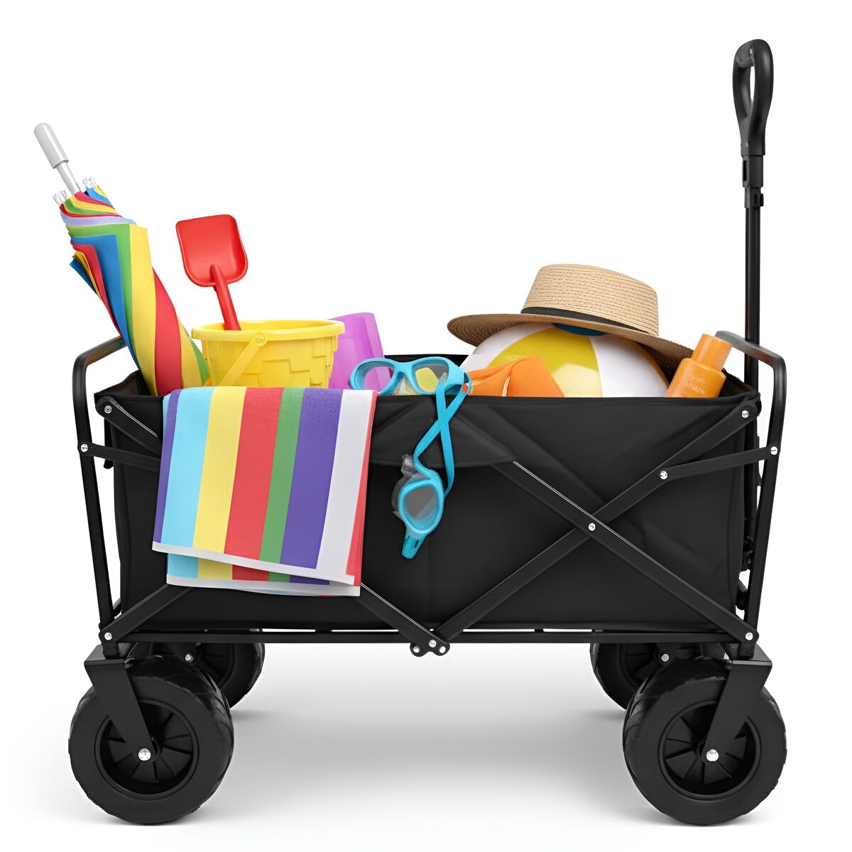 Carro Plegable Multiusos | Carrito de Transporte Gran Capacidad