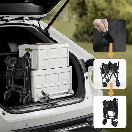 Carrinho Dobrável Multiusos Nyana Home | Transporte até 150 kg Carrinho Dobrável Multiusos Nyana Home | Transporte até 150 kg