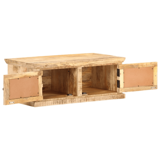 Mesa de Centro, Mesa baixa, 90x50x35 cm mangueira maciça e palhinha natural Mesa de Centro, Mesa baixa, 90x50x35 cm mangueira maciça e palhinha natural
