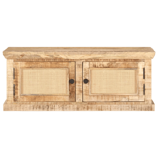Mesa de Centro, Mesa baixa, 90x50x35 cm mangueira maciça e palhinha natural Mesa de Centro, Mesa baixa, 90x50x35 cm mangueira maciça e palhinha natural