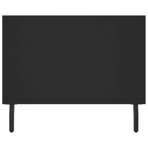 Mesa de Centro, Mesa baixa, 102x50x40 cm madeira processada preto