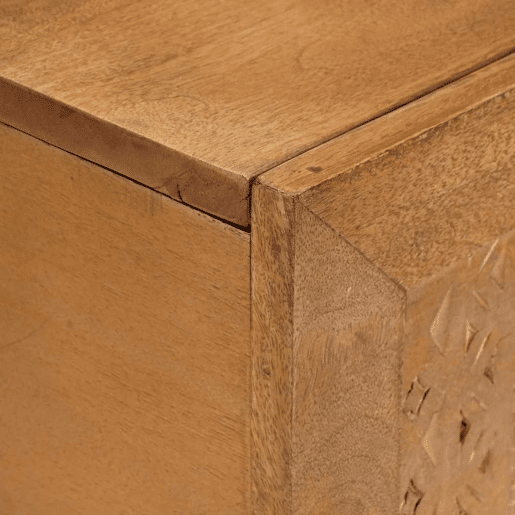 Mesa de Centro, Mesa baixa, com prateleira Marrom Claro 100 x 54 x 40 cm