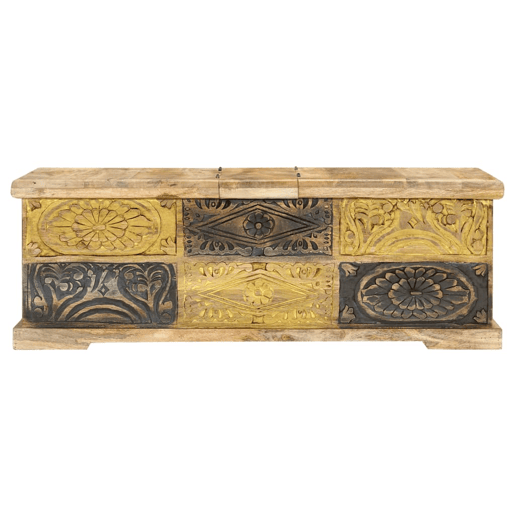 Mesa de Centro, Mesa baixa, 100x50x35 cm madeira de mangueira maciça Mesa de Centro, Mesa baixa, 100x50x35 cm madeira de mangueira maciça