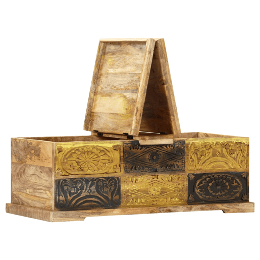 Mesa de Centro, Mesa baixa, 100x50x35 cm madeira de mangueira maciça Mesa de Centro, Mesa baixa, 100x50x35 cm madeira de mangueira maciça