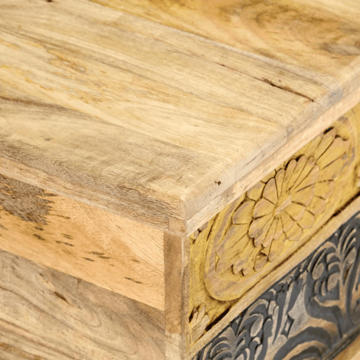Mesa de Centro, Mesa baixa, 100x50x35 cm madeira de mangueira maciça Mesa de Centro, Mesa baixa, 100x50x35 cm madeira de mangueira maciça