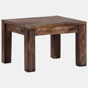 Mesa de Centro, Mesa baixa, 50x50x35 cm madeira de mangueira maciça
