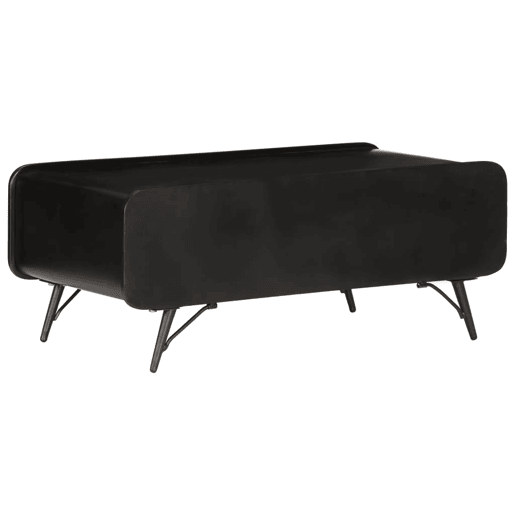 Mesa de Centro, Mesa baixa, 100x50x40 cm madeira de mangueira maciça