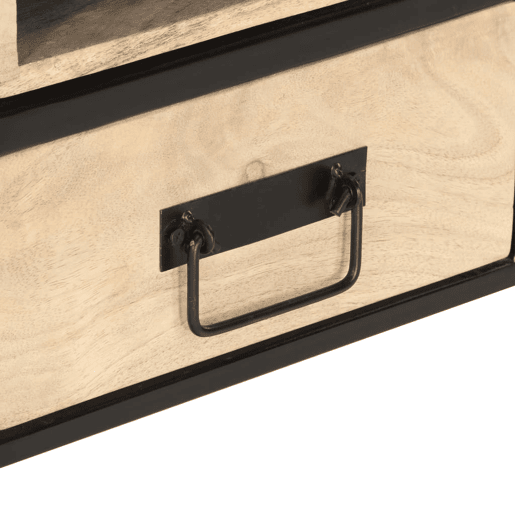 Mesa de Centro, Mesa baixa, 100x50x40 cm madeira de mangueira maciça