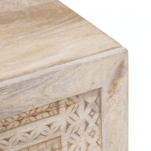 Mesa de Centro, Mesa baixa, Bege 100 x 54 x 40 cm Madeira de acácia maciça Mesa de Centro, Mesa baixa, Bege 100 x 54 x 40 cm Madeira de acácia maciça