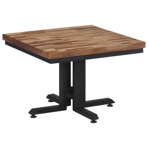 Mesa de Centro, Mesa baixa 55x55x40 cm teca recuperada maciça