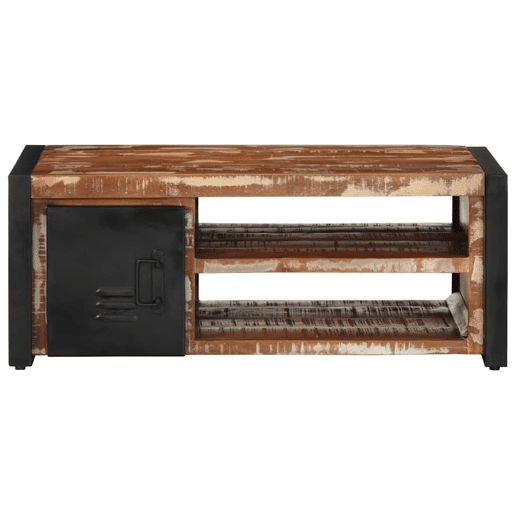 Mesa de Centro, Mesa baixa, multicor 90x50x36 cm madeira maciça recuperada Mesa de Centro, Mesa baixa, multicor 90x50x36 cm madeira maciça recuperada