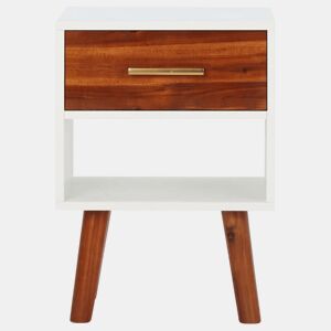 Soluna Home - Mesas de cabeceira Madeira 40 x 30 x 57 cm