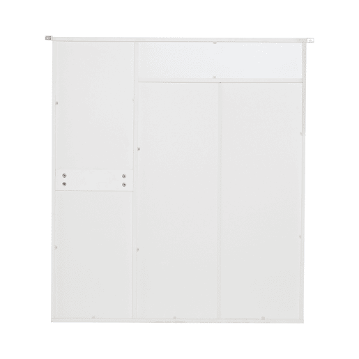 Sapateira - 3 abas, 2 gavetas e 2 prateleiras - Branco Sapateira - 3 abas, 2 gavetas e 2 prateleiras - Branco