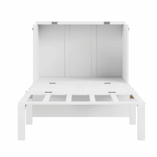 Cama dobrĂ¡vel de madeira 90x200 cm - com estrado - Branco Cama dobrĂ¡vel de madeira 90x200 cm - com estrado - Branco