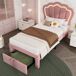 Camas infantiles 106x195 Camas infantiles 106x195 Rosa