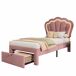 Camas infantiles 106x195 Camas infantiles 106x195 Rosa