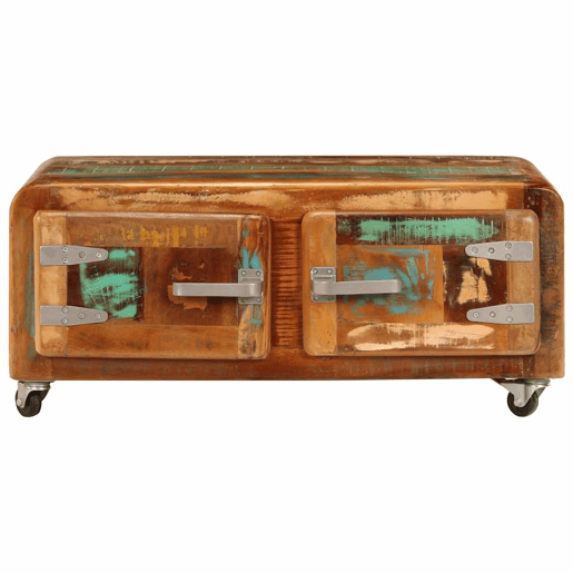 Mesa de Centro, Mesa baixa, 85x55x40 cm madeira recuperada maciça Mesa de Centro, Mesa baixa, 85x55x40 cm madeira recuperada maciça