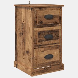 Soluna Home - Mesas de cabeceira 39 x 39 x 67,5 cm
