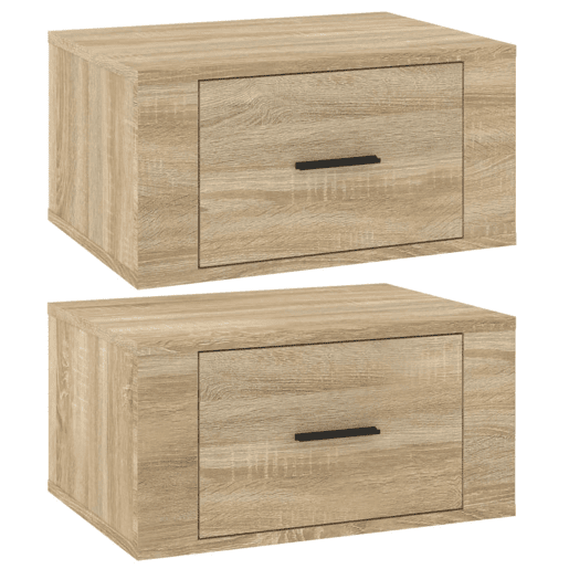 Soluna Home - Mesas de cabeceira Madeira 2 piezas 50 x 36 x 25 cm Soluna Home - Mesas de cabeceira Madeira 2 piezas 50 x 36 x 25 cm