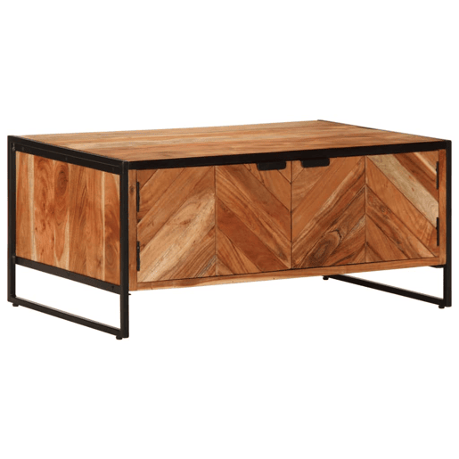 Mesa de Centro, Mesa baixa, 90x55x40 cm madeira de acácia maciça Mesa de Centro, Mesa baixa, 90x55x40 cm madeira de acácia maciça