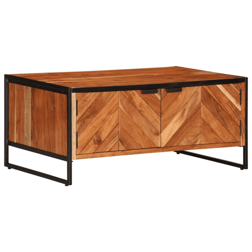 Mesa de Centro, Mesa baixa, 90x55x40 cm madeira de acácia maciça Mesa de Centro, Mesa baixa, 90x55x40 cm madeira de acácia maciça