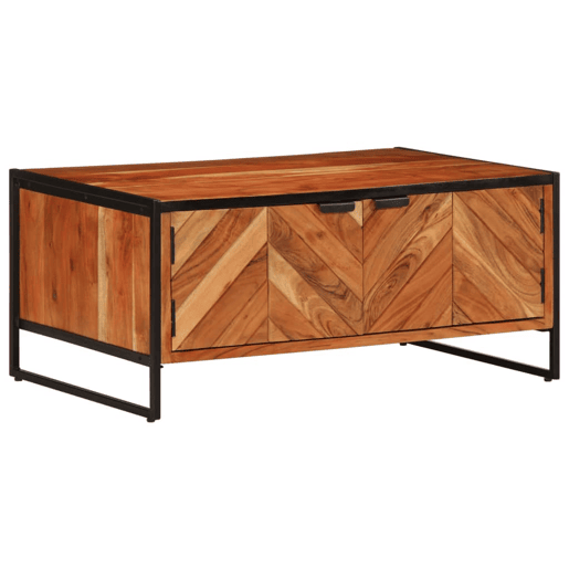 Mesa de Centro, Mesa baixa, 90x55x40 cm madeira de acácia maciça Mesa de Centro, Mesa baixa, 90x55x40 cm madeira de acácia maciça