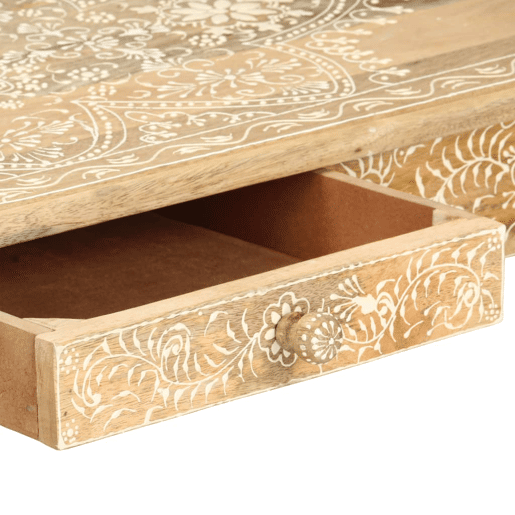 Mesa de Centro, Mesa baixa, 110x50x45 cm mangueira maciça pintada à mão Mesa de Centro, Mesa baixa, 110x50x45 cm mangueira maciça pintada à mão