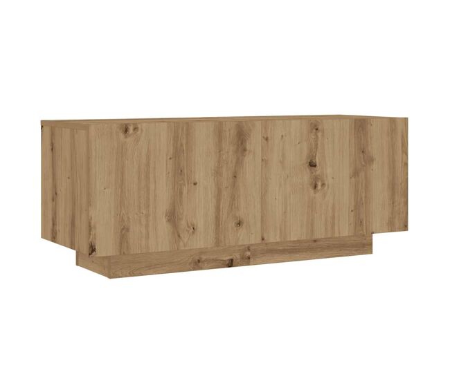 Soluna home - mesitas de noche madera roble artisan 100 x 35 x 40 cm