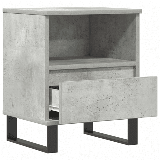 Soluna Home - Mesas de cabeceira Madeira trabalhada e metal 2 piezas 40 x 35 x 50 cm Soluna Home - Mesas de cabeceira Madeira trabalhada e metal 2 piezas 40 x 35 x 50 cm