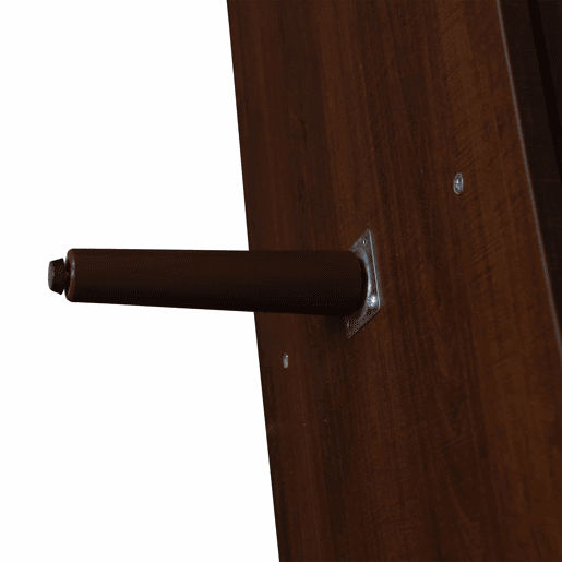 Móvel para TV 200x37x49,5 cm - Com 2 portas de rattan, 2 gavetas, Lowboard com 8 pés - Castanho