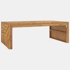 Mesa de Centro, Mesa baixa, 110x60x38 cm madeira maciça teca
