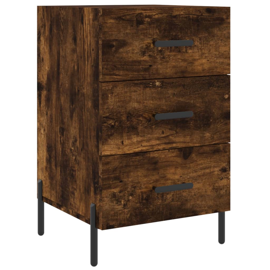 Soluna home - mesitas de noche  madera linne 40