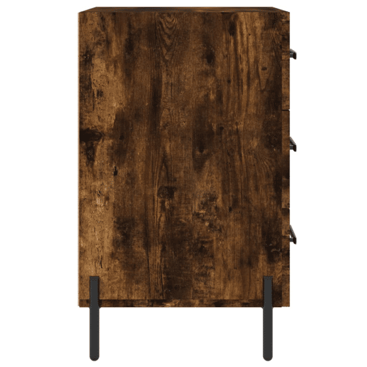 Soluna Home - Mesas de cabeceira Madeira trabalhada e ferro 40 x 40 x 66 cm Soluna Home - Mesas de cabeceira Madeira trabalhada e ferro 40 x 40 x 66 cm
