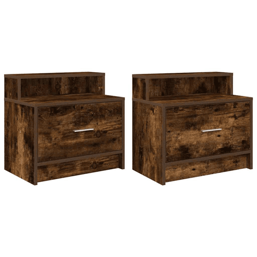 Soluna Home - Mesas de cabeceira Madeira 2 piezas 51 x 31 x 47 cm Soluna Home - Mesas de cabeceira Madeira 2 piezas 51 x 31 x 47 cm