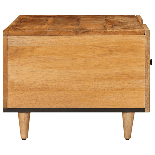 Mesa de Centro, Mesa baixa, Natural 100 x 54 x 40 cm Madeira de manga maciça
