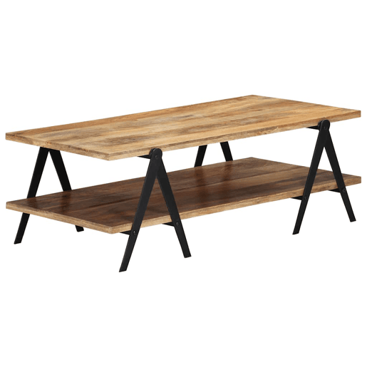 Mesa de Centro, Mesa baixa, em madeira de mangueira maciça 115x60x40 cm Mesa de Centro, Mesa baixa, em madeira de mangueira maciça 115x60x40 cm