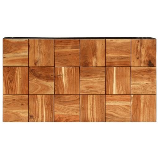 Mesa de Centro, Mesa baixa, 110x60x40 cm madeira acácia maciça e aço Mesa de Centro, Mesa baixa, 110x60x40 cm madeira acácia maciça e aço