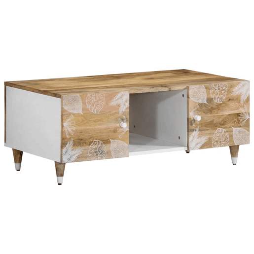 Mesa de Centro, Mesa baixa, 100x54x40 cm madeira de mangueira maciça Mesa de Centro, Mesa baixa, 100x54x40 cm madeira de mangueira maciça