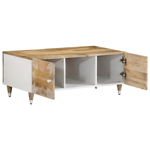 Mesa de Centro, Mesa baixa, 100x54x40 cm madeira de mangueira maciça Mesa de Centro, Mesa baixa, 100x54x40 cm madeira de mangueira maciça