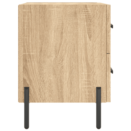 Soluna Home - Mesas de cabeceira Madeira trabalhada e ferro 40 x 35 x 47,5 cm Soluna Home - Mesas de cabeceira Madeira trabalhada e ferro 40 x 35 x 47,5 cm