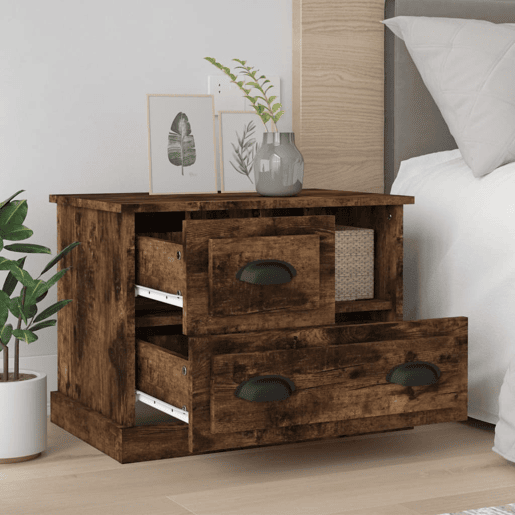 Soluna Home - Mesas de cabeceira Madeira 60 x 39 x 45 cm Soluna Home - Mesas de cabeceira Madeira 60 x 39 x 45 cm