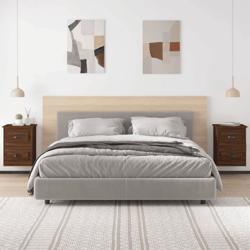 Soluna Home - Mesas de cabeceira Madeira 2 piezas 41,5 x 36 x 53 cm Soluna Home - Mesas de cabeceira Madeira 2 piezas 41,5 x 36 x 53 cm