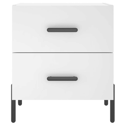Soluna Home - Mesas de cabeceira Madeira trabalhada e ferro 40 x 35 x 47,5 cm Soluna Home - Mesas de cabeceira Madeira trabalhada e ferro 40 x 35 x 47,5 cm