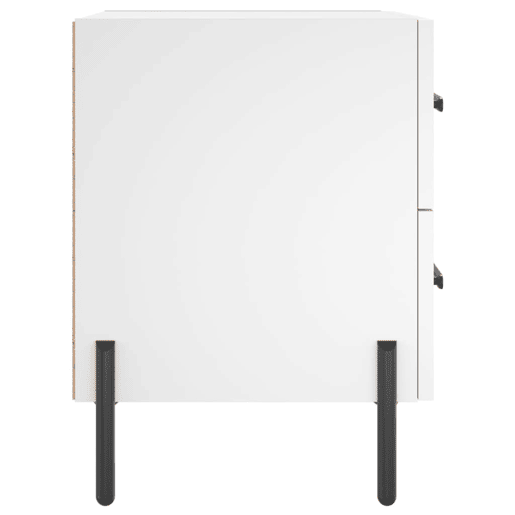 Soluna Home - Mesas de cabeceira Madeira trabalhada e ferro 40 x 35 x 47,5 cm Soluna Home - Mesas de cabeceira Madeira trabalhada e ferro 40 x 35 x 47,5 cm