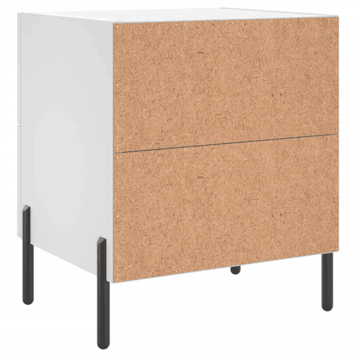 Soluna Home - Mesas de cabeceira Madeira trabalhada e ferro 40 x 35 x 47,5 cm Soluna Home - Mesas de cabeceira Madeira trabalhada e ferro 40 x 35 x 47,5 cm