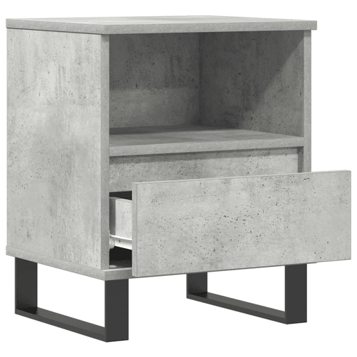 Soluna Home - Mesas de cabeceira Madeira trabalhada e metal 40 x 35 x 50 cm Soluna Home - Mesas de cabeceira Madeira trabalhada e metal 40 x 35 x 50 cm