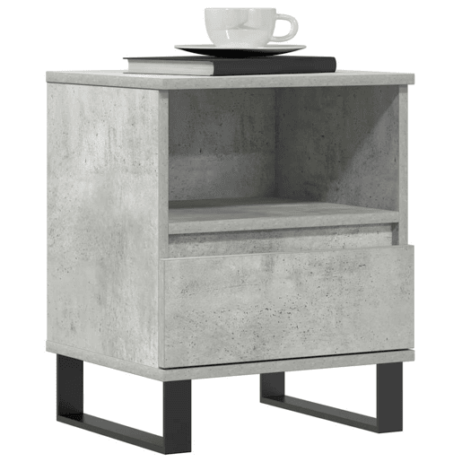 Soluna Home - Mesas de cabeceira Madeira trabalhada e metal 40 x 35 x 50 cm Soluna Home - Mesas de cabeceira Madeira trabalhada e metal 40 x 35 x 50 cm